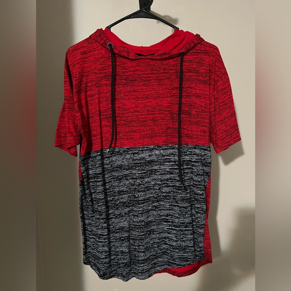 Shirt with hoodie